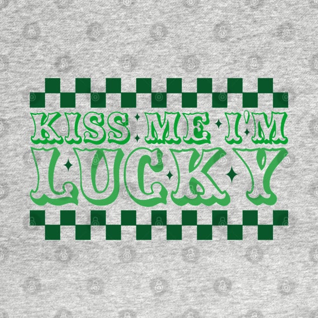 Kiss Me I'm Lucky by MZeeDesigns